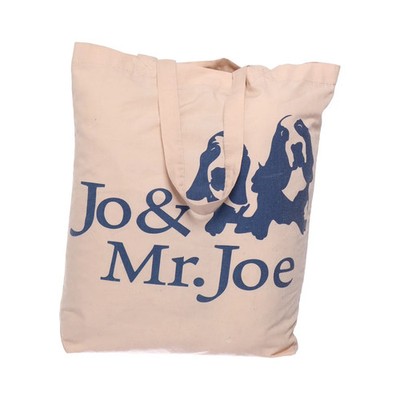 Jo & Mr. Joe, Stoffbeutel, Unisex (Erwachsene), Beige/Blau, 30, 5, 38 cm #Bxl