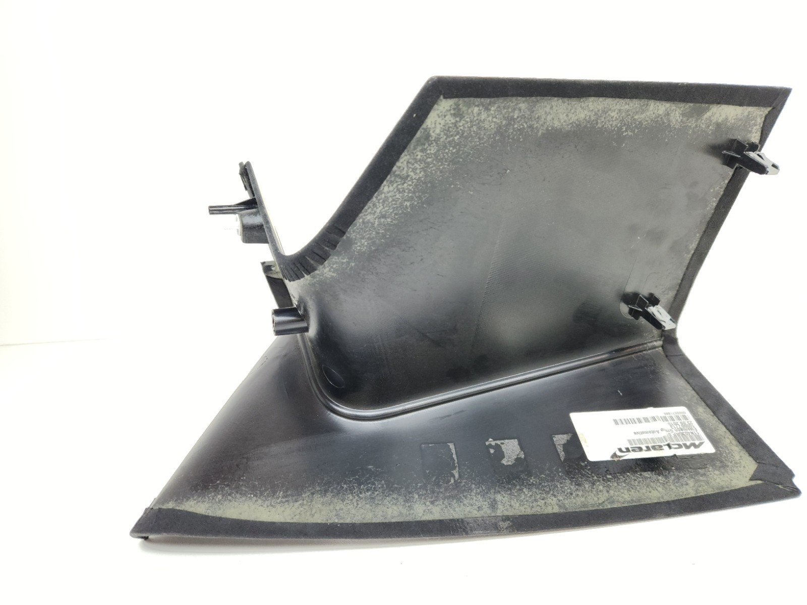 2015-2017 MCLAREN 675LT REAR LEFT INTERIOR TRIM PANEL ALCANTARA 11N4035RP OEM 