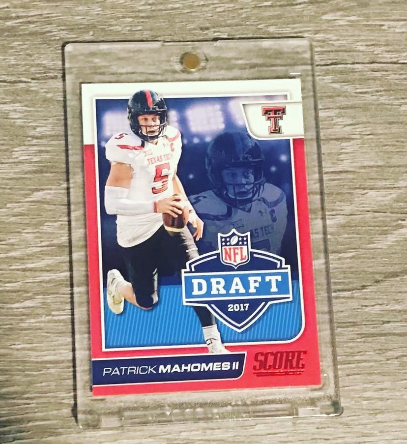 2017 Score - Nfl Draft Patrick Mahomes II #2 Red (RC)