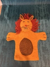 Felt Children Playful Lion Hand Puppet/Kids Gift/ Educational Toys