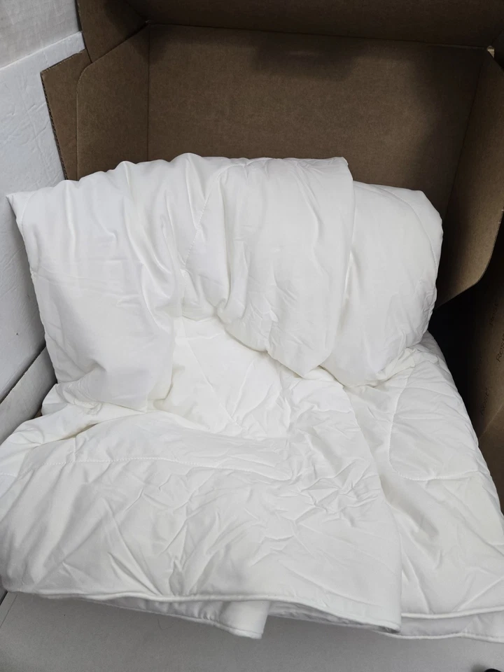 REST® Evercool® Cooling Comforter KING Bed Hot Sleepers Blanket ARTIC WHITE - Image 4 of 4