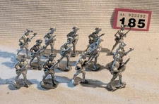 30mm Charles Stadden. 18th AWI / 7YW . BRITISH INFANTRY x20 unPainted Metal Figs