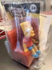 2008 Burger King Kids Club The Simpsons Couch-A-Bunga Bart Figure Toy New