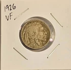 1926 Buffalo Nickel VF Philadelphia Mint USA Collector Rare Coin 5c Semi Key