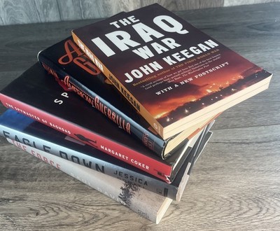 Lot Of 5 Spec Ops Special Forces Commandos Iraq Military Bravery Books