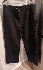 Carhartt B11-BLK Original Dungaree Fit Black Pants 38x32 31" actual inseam 