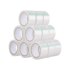 Clear Packing Tape, 18 Rolls Heavy Duty Packaging Tape Refill for Moving Boxes,