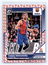 Tomas Satoransky 2024-25 Donruss EuroLeague #3 Optic 25th Anniversary #/25