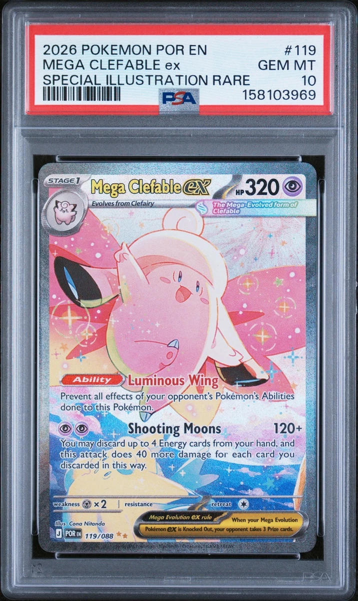 Clefable ex Pokémon TCG Cards for sale