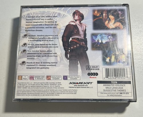 Final Fantasy VIII (versione giapponese) (Sony PlayStation 1 Final Fantasy VIII (versione giapponese) (Sony PlayStation 1