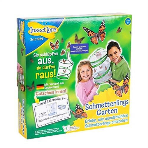Музей насекомых 48117 Schmetterlingsgarten с предоплатой-Gutschein Lernset Raupen Natur 10290₽