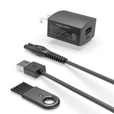 5V UL Charger for Philips Norelco Wet Dry Electric Shaver One Blade 360, ...