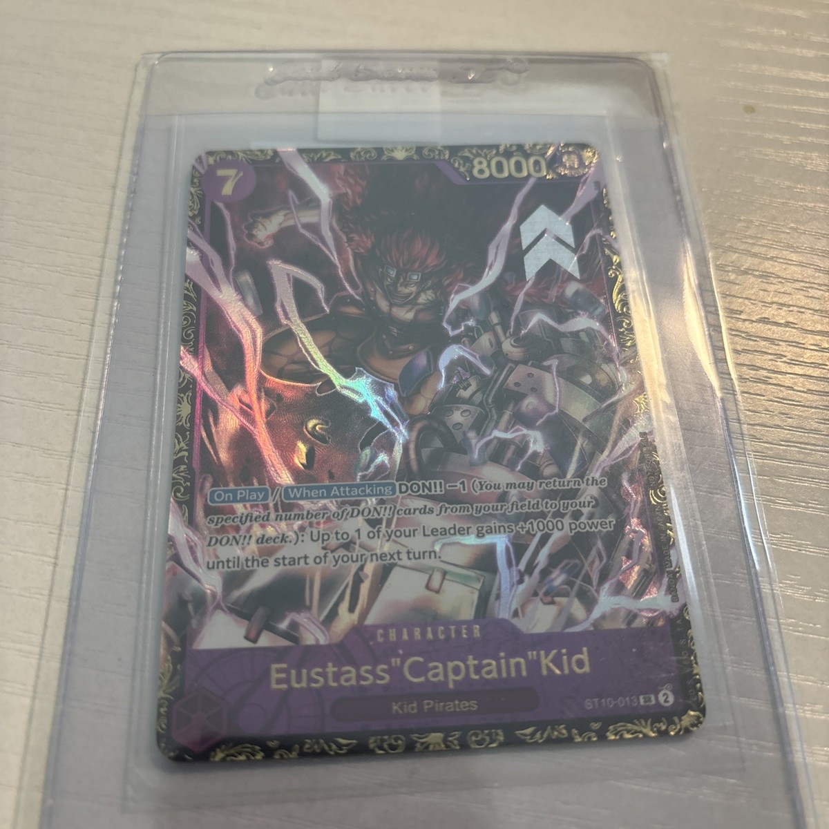 Eustass Captain Kid ST10-013 Top 64 Prize One Piece Promo Foil