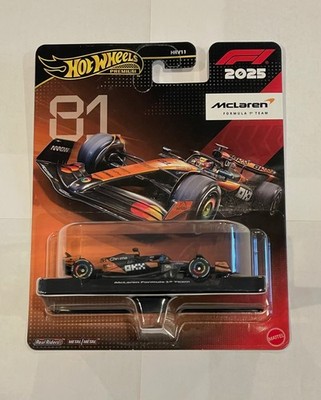 Hot Wheels Premium 2025 F1 McLaren McL39 Oscar Piastri #81 JKD81