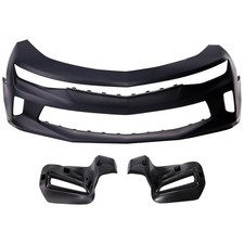 New Bumper Cover Fascia Front For Chevy Coupe Camaro 16-18 Gm1000a18 84341840 New Bumper Cover Fascia Front For Chevy Coupe Camaro 16-18 Gm1000a18 84341840