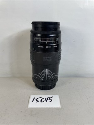Sigma 55-200mm F4-5.6 DC ZOOM AF Telephoto Lens For Minolta 2079482 15C45