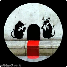 BANKSY THE CORRIDOR OUTDOOR GRAFFITI  ART GICLEE  PRINT FINE CANVAS