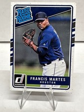 2017 Panini Donruss Rated Rookie Card #227 Francis Martes Houston Astros