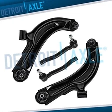 Front Lower Control Arms Outer Tie Rod Ends for Nissan Sentra NV200 City Express