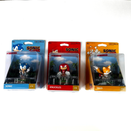 Sonic The Hedgehog, Tails & Knuckles 1st Edition Totaku | Brand New & Sealed