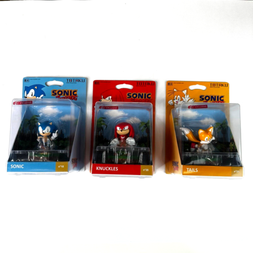 Sonic The Hedgehog, Tails & Knuckles 1st Edition Totaku | Brand New & Sealed - 第 1/8 張圖片