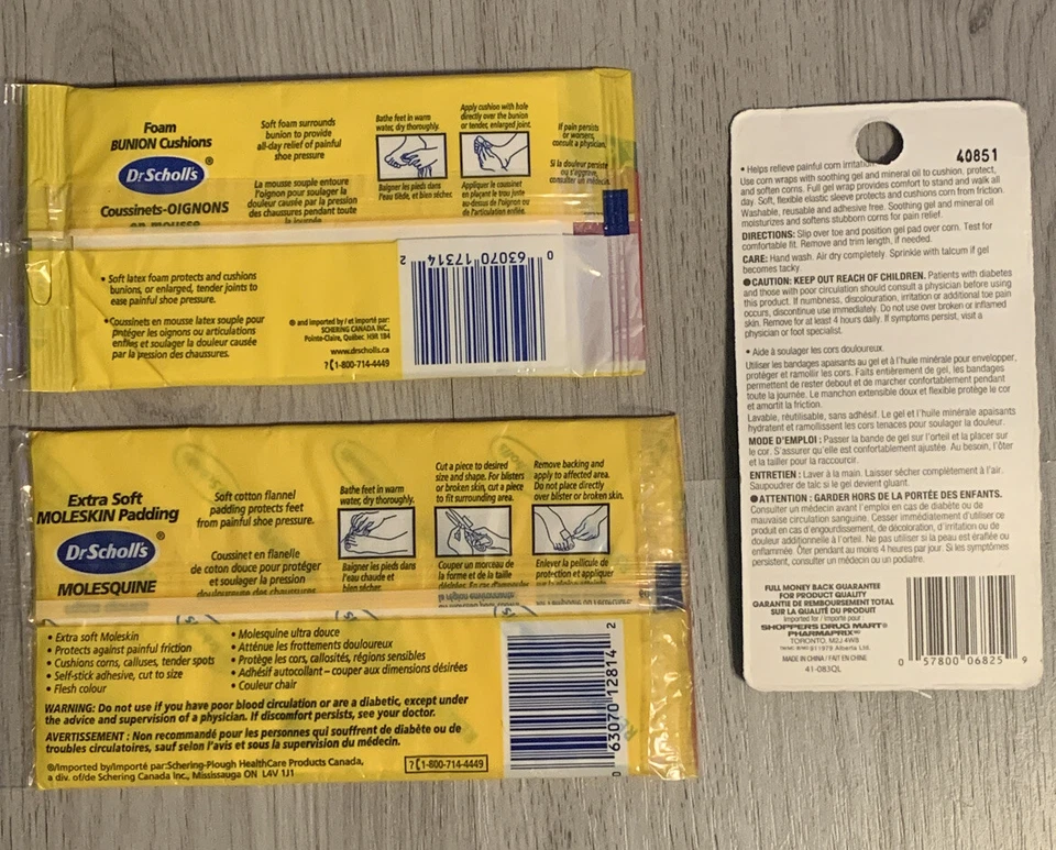 3pck Moleskin / Cushion / Corn Wraps - Image 2 of 4