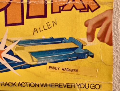 1971 Redline Hot Wheels Zappit Pak Police Paddy Wagon In Blister No# 5824 - NOS - Picture 18 of 19