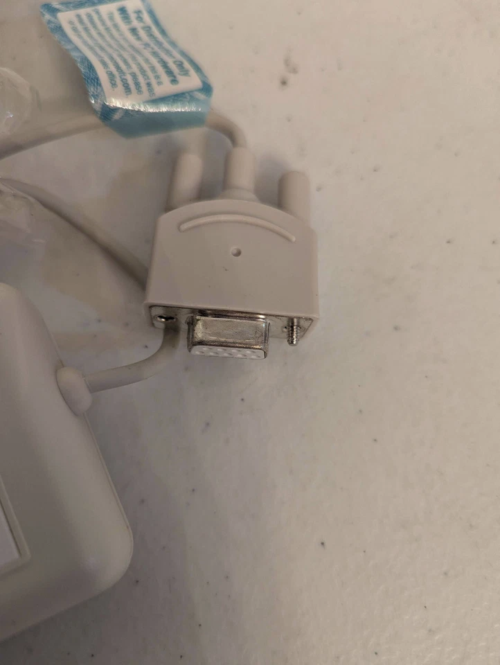 Vintage Microsoft Mouse Port Compatible Mouse 2.1A 93633 2-Button PS - Image 3 of 3