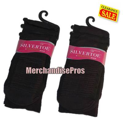 WOMEN'S GOLD TOE MASSAGING SOLE BLACK DRESS SOCKS 6 PAIRS SHOE SIZE 6-9  NEW! | eBay