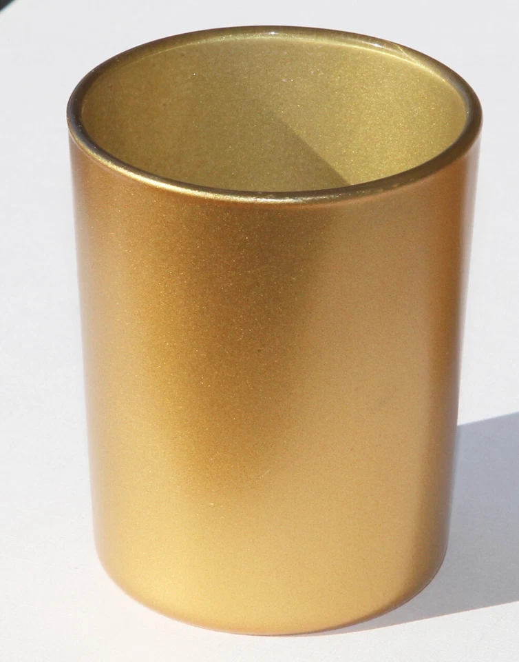 20 Gold Glass Cup Tealight Votive Candle Holder Wedding Party Table Event Decor - Image 2 of 4