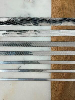 925 Sterling Silber Fischgrät Schlangenkette italienische Kette - alle Größen