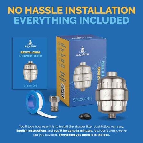 AquaBliss Multi-Stage Revitalizing Shower Filter SF100 - Picture 6 of 7