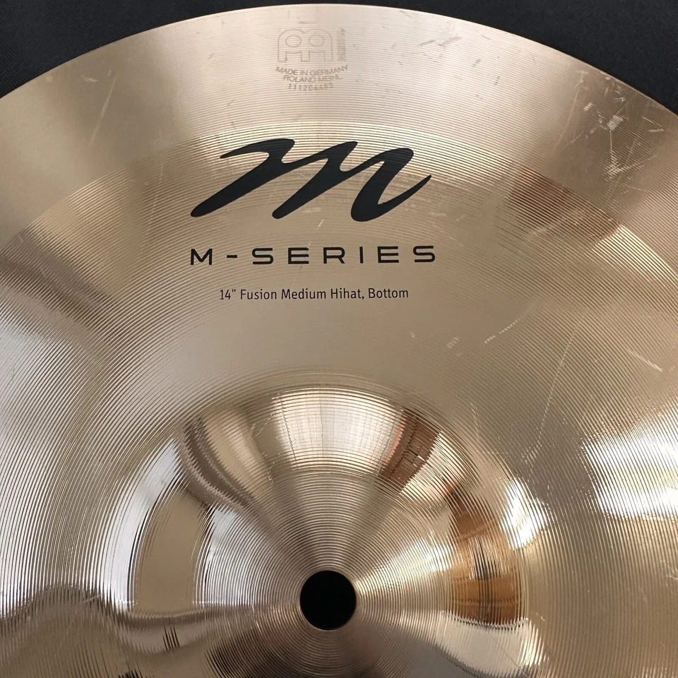 Sombreros Meinl serie M 14” Fusion Medium Hi Hats Foto 3 de 4