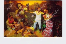 PPC Postcard HI Hawaii Hukilau Wax Museum Display