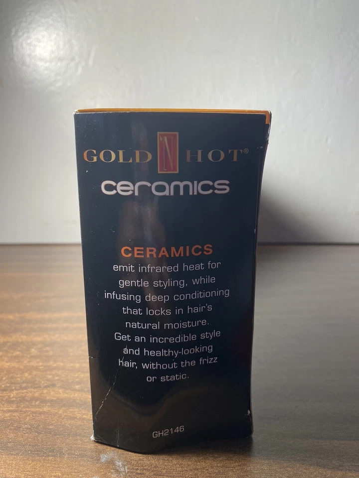 Rizador de resorte de cerámica profesional Gold 'N Hot, 1/2 pulgada nuevo Foto 4 de 4
