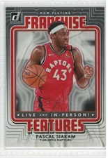 2020-21 Panini Donruss #28 Pascal Siakam Now Playing Insert Raptors