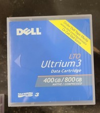 Dell 400/800GB LTO 3 Ultrium3 Data Cartridge Tape Item  HC591