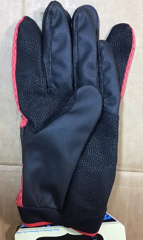 Guantes de Bateo Medianos DeMarini Vexxum Rojo y Negro Softbol Béisbol R23 Foto 3 de 4