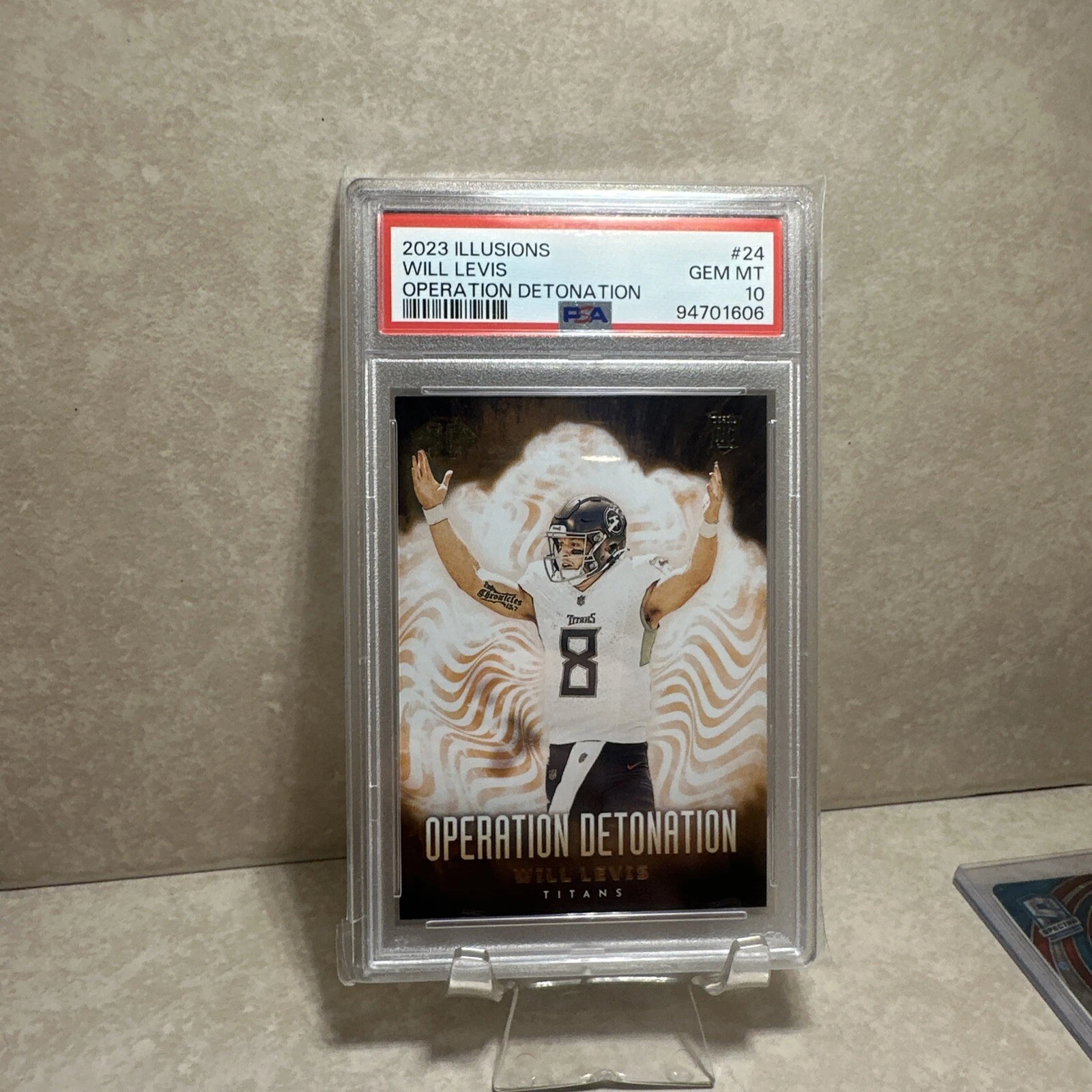 Will Levis Panini Illusions Operation Detonation #24 Base