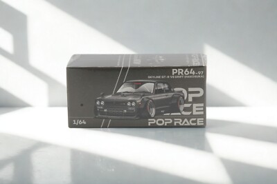 POP RACE I PR64-097 Nissan Skyline GT-R V8 Drift (Hakosuka)  (1:64) I Neu