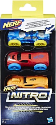 Nerf Nitro: Softracer 3er Pack (B-Ware)