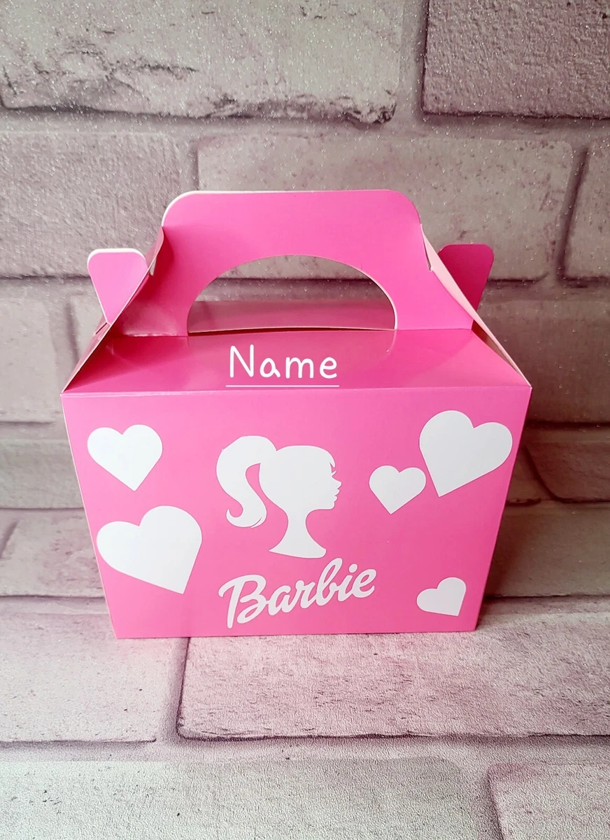 Set of 5 Personalised Barbie Party Box