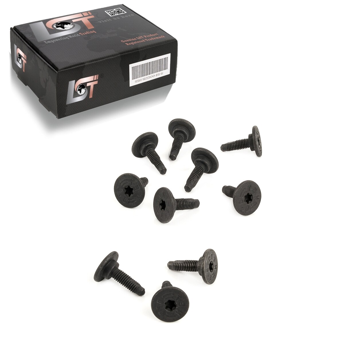 10x For Maserati Quattroporte Granturismo Underbody Coating Torx Screws M6 x19mm