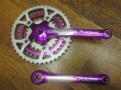 purple crankset