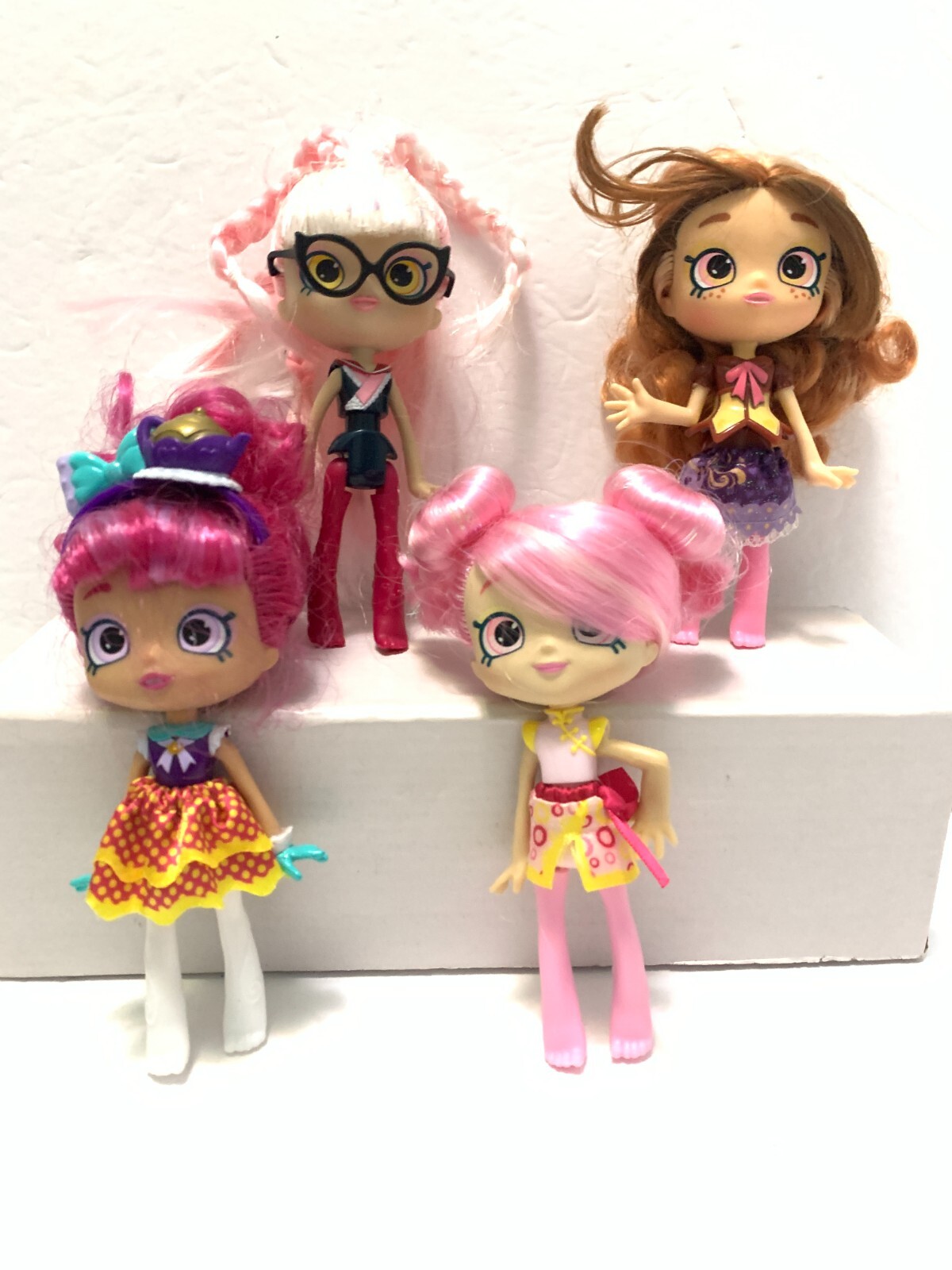 Toys Bubbleisha Coco Cookie Sara Sushi Tippy Teapot&nbsp;4 Pcs