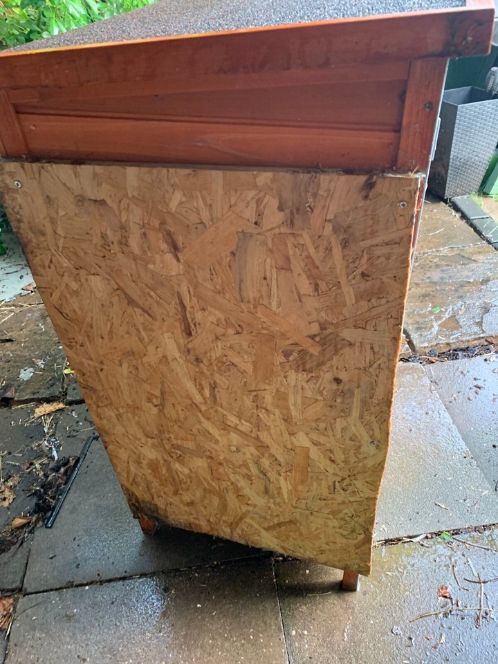 Pets at Home 5ft Double or Large Guinea Pig/Rabbit Hutch With Cover (1