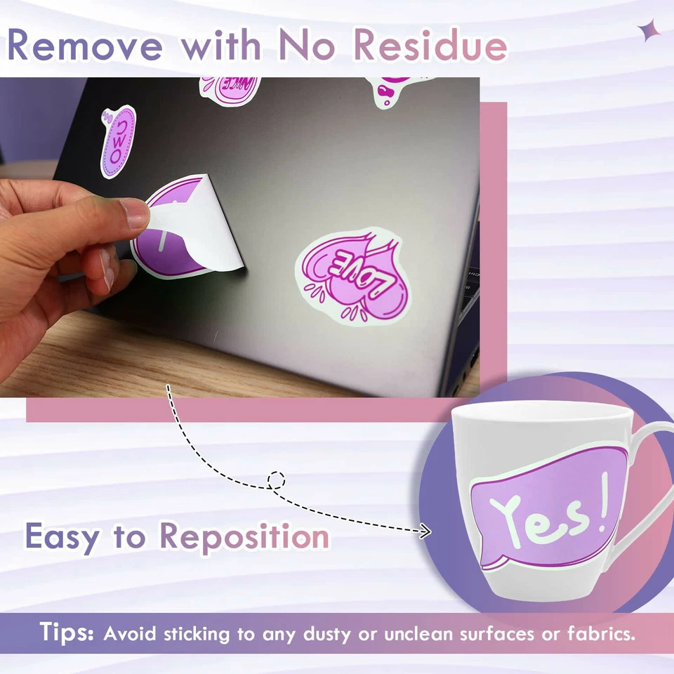 Koala Printable Vinyl Sticker Paper Glossy Waterproof  Inkjet Printer 60 Sheets - Image 4 of 4