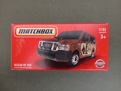 MATCHBOX NISSAN NV VAN, UNGEÖFFNET, VERPACKT.