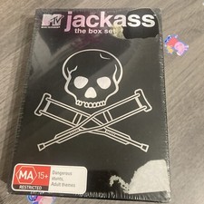 Image of Jackass - The Box Set (DVD, 2005, 4-Disc Set, Checkpoint) - NEW Sealed