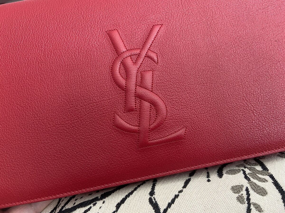 Saint Laurent YSL Belle de Jour Wallet on Chain Black Leather Bag 5590 –  Queen Bee of Beverly Hills